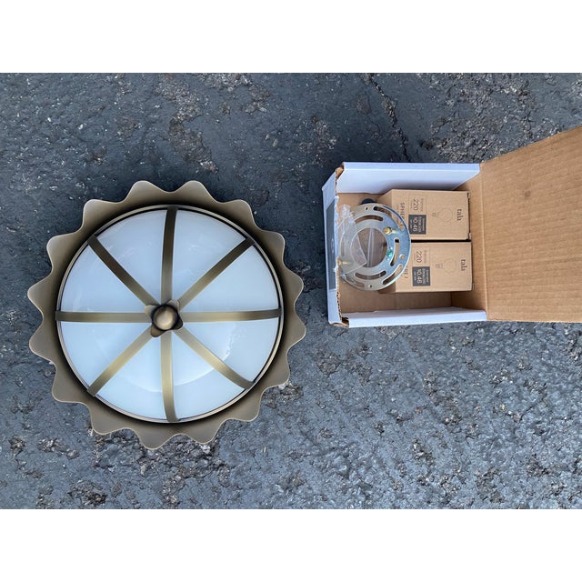 Urban Electric Crown Flush Mount For Sale In Los Angeles - Image 6 of 7