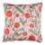 Schumacher Mirabelle 22" Pillow in Cherry & Blush For Sale