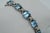 1920s The Bianca: Phenomenal Antique Santa Maria Aquamarine Bracelet in Platinum For Sale - Image 9 of 10