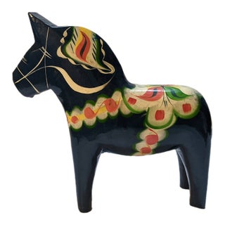 1970s Swedish Dala Horse Figurine For Sale