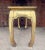 Gold Vintage Palm Beach Regency Chinoiserie Light Blue Parcel Gilt Ming Style Console Table -Newly Painted For Sale - Image 8 of 18