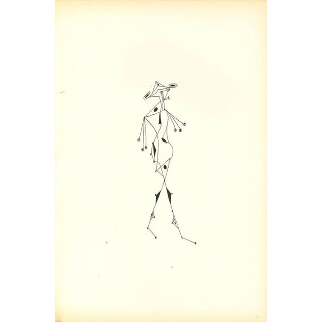 Composition of Diodora is an original lithography realized by Bruno Capacci in 1950. The artwork is part of an edition in...