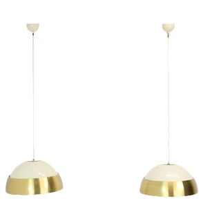 Space Age Pendants attributed to Napako, 1970s, Set of 2 For Sale