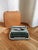 Metallic Green Brillant Junior Typewriter with Zippered Case by Groma for Neckermann, Germany, 1950s For Sale - Image 4 of 13