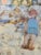 Yves Wacheux, The Blue Beach, 20th Century, Mixed Media on Paper, Framed For Sale - Image 4 of 11
