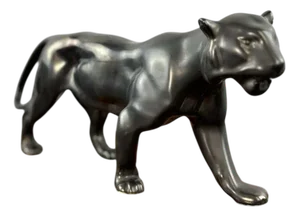 Large Ceramic Leopard Sculpture by Izsépy Margit, 1970s