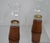 Dansk Jens Quistgaard Teakwood Brass Glass Hurricane Candleholders a-Pair For Sale In Cincinnati - Image 6 of 6