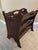 Mid 20th Century Vintage Wood Magazine Rack For Sale - Image 5 of 9