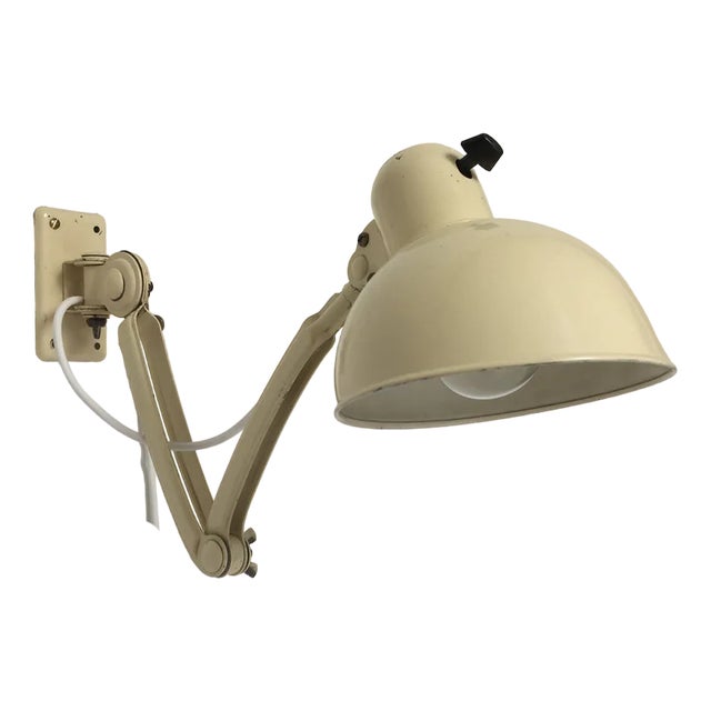 Model 6716 Wall Lamp by Christian Dell for Kaiser Leuchten For Sale