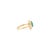 Early 21st Century Estate 1.69 Ct Emerald & Diamond Halo 14k Yellow Gold Cocktail Ring Size 6 For Sale - Image 5 of 14