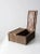 This rustic vintage wooden box, dating from the early to mid-20th century, is hand-built with craftsmanship and character....