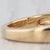 0.50ctw Diamond Wedding Band 18k Yellow Gold Stackable Ring Size 6 Coa Tomas Rae For Sale - Image 4 of 9