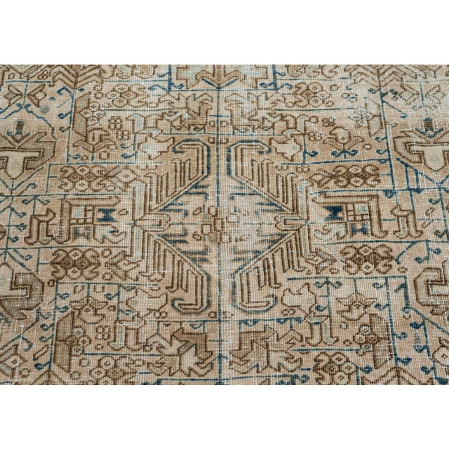 Antique Heriz Rug 7'6" x 10'4" #16898 For Sale In Houston - Image 6 of 8