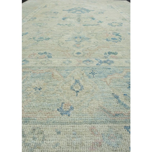 Early 21st Century Turkish Oushak Rug 5' x 7' #17895 For Sale - Image 5 of 8