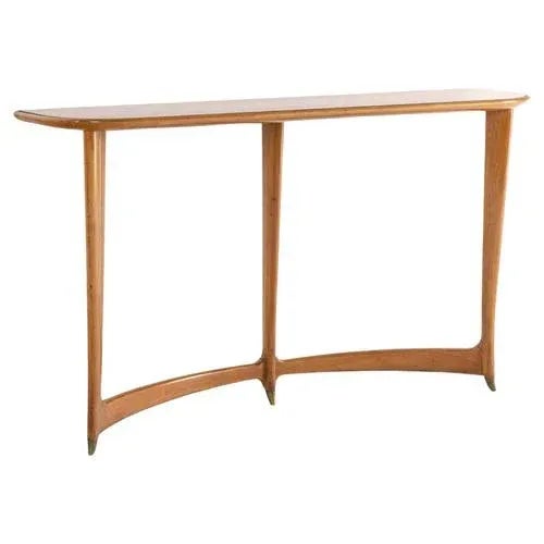 1940s Large Console Table attributed to Guglielmo Ulrich, Italy, 1940s For Sale - Image 5 of 5