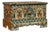 Antique Alpine Region Hand Painted Marriage Chest, 1890 For Sale
