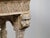 Italian 18th Century Console Table with Carved Lion Heads and Papyrus Capitals For Sale - Image 9 of 12