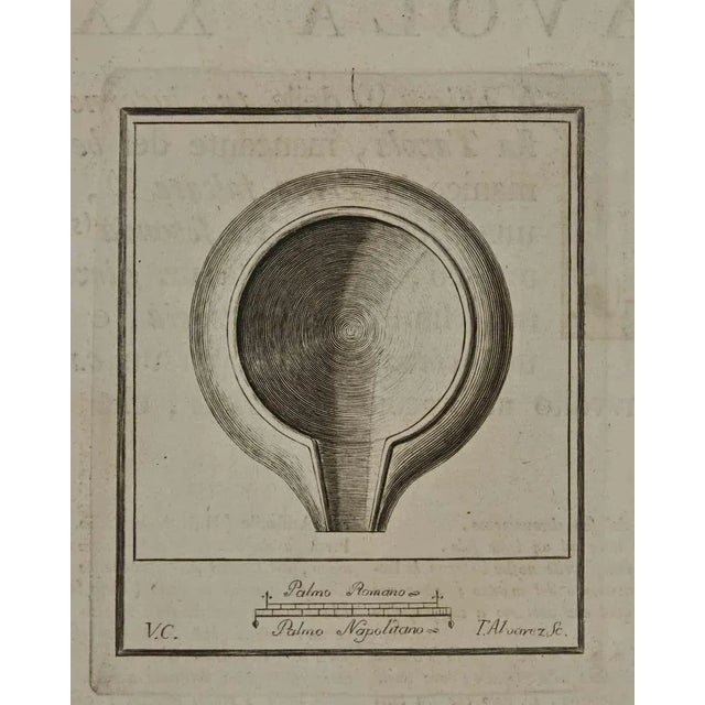 Ancient Roman Still Lifefrom the series "Antiquities of Herculaneum", is an etching on paper realized by Thomas Alvarez...