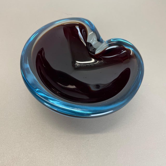 Large Murano Glass Bowl or Ashtray, Italy, 1970s For Sale - Image 10 of 18