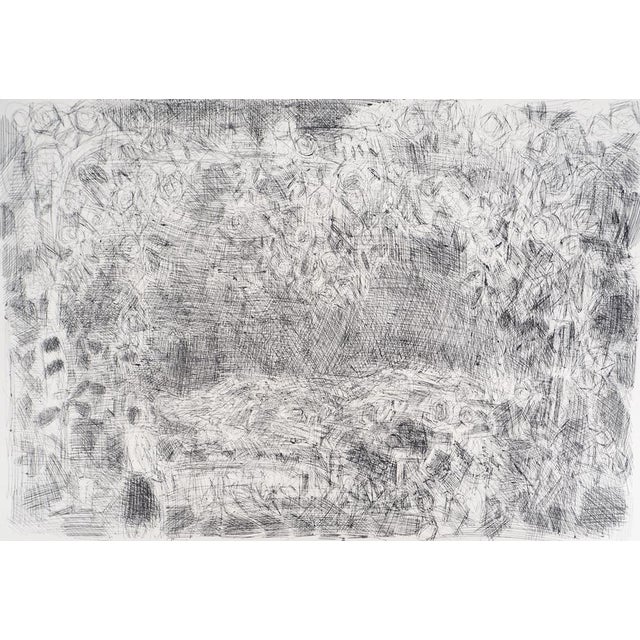 Modern André Cottavoz, Crowd Jubilant, 1976, Original Lithograph For Sale - Image 3 of 7