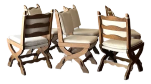 1960s German Wedge Joint Dining Chairs - 6