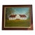 Danish Manor House, Framed Oil on Canvas For Sale