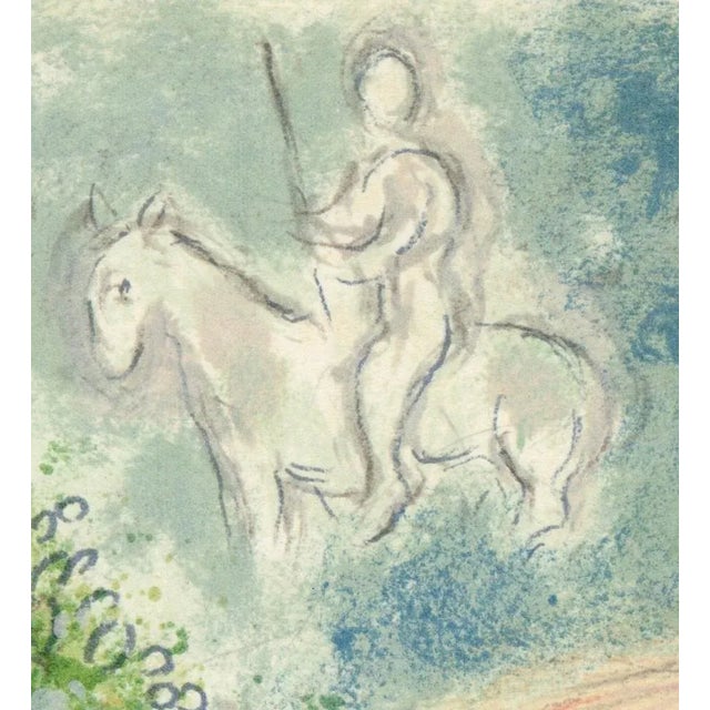 Marc Chagall, Circe from Odyssey, 1989, Lithograph For Sale - Image 4 of 16