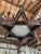 American Vintage Star of David Carved Wood Chandelier For Sale - Image 3 of 10