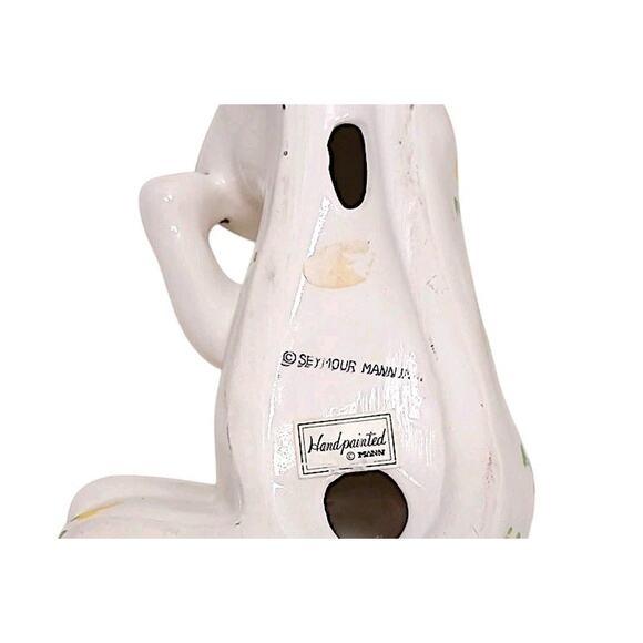 Anthropomorphic Ceramic Relaxing Frog Large 11" Designer Collectible Vintage Rare For Sale - Image 10 of 11