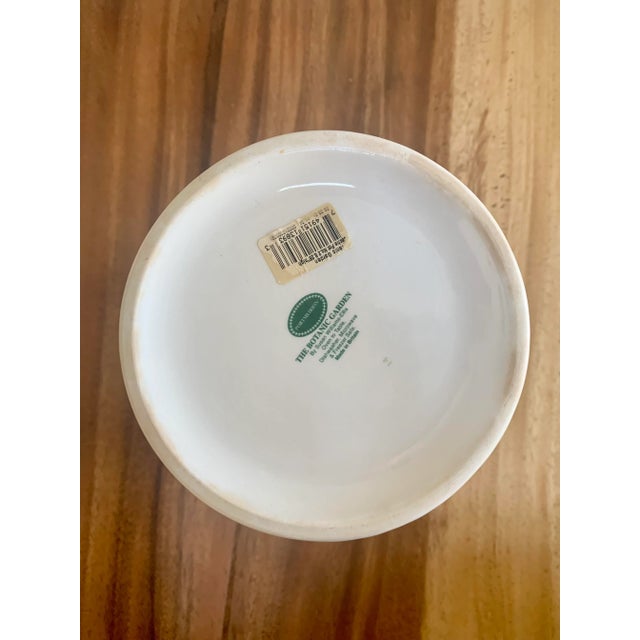 Early 21st Century Portmerion Botanic Garden Purple Rock Rose Large Vase For Sale - Image 5 of 6