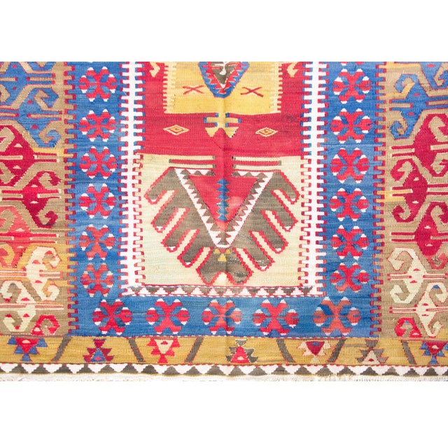 Early 20th Century Turkish Konya Kilim For Sale - Image 14 of 14