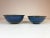 Blue Scandinavian Modern Ceramic Bowls by Carl-Harry Stålhane Design House, Sweden, Set of 2 For Sale - Image 8 of 18