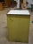 Vintage 1950s Yellow Metal Kitchen Cabinet W/ Formica Top Mid-Century For Sale - Image 11 of 14
