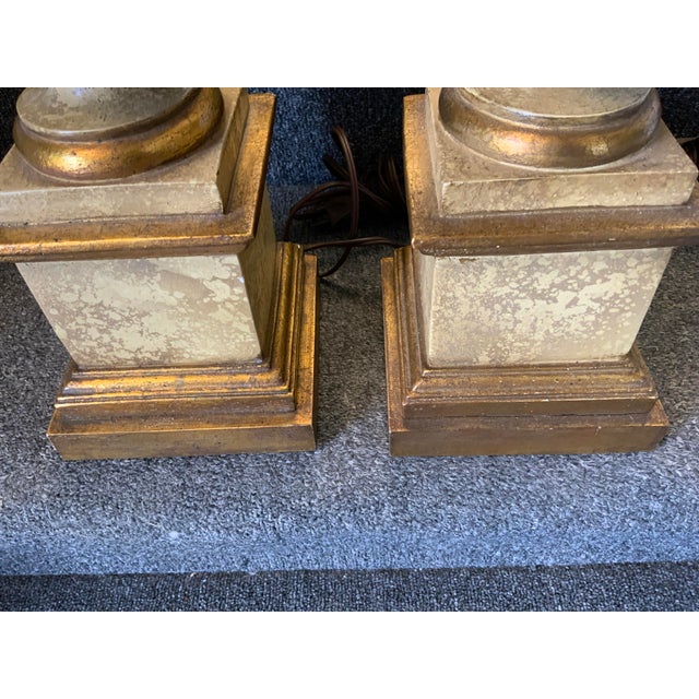 20th Century Neo Classical Style Lamps - a Pair For Sale In New York - Image 6 of 6