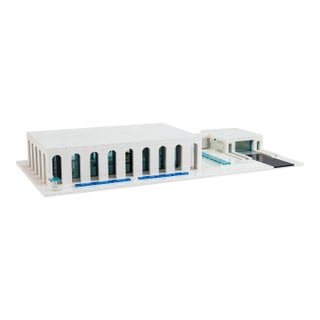 Custom Made Neo Formalist Yamasake Philip Johnson House Replica Lego Model For Sale