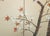 1960s "Blue and White Flycatchers and Blossoming Plum Tree", Showa Japanese Byobu Screen For Sale - Image 14 of 18