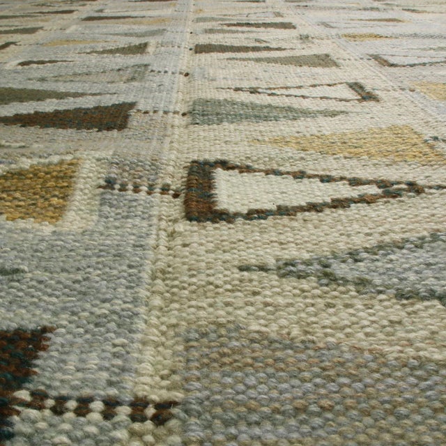 Celerie Kemble Swedish Geometric Rug by Celerie Kemble for Chairish, 13'x19' For Sale - Image 4 of 5