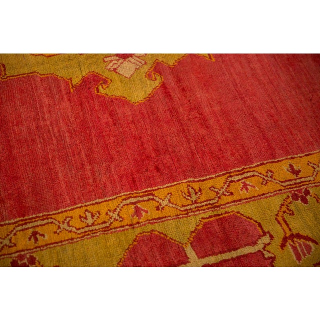 Antique Oushak Carpet - 12'4" x 17'9" For Sale - Image 11 of 14