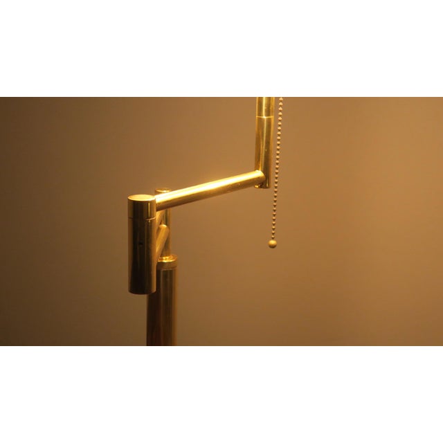 Italian Multi-Adjustable Brass Table Lamp from Relux Milano, 1970s For Sale - Image 4 of 13
