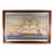 British Sailor's Woolwork of a Royal Navy White Fleet Frigate For Sale