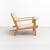 Wood and Rope Easy Armchair After Clara Porset For Sale - Image 17 of 18