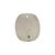 Late 20th Century Farmhouse White Ceramic Ram Head Wall Pocket Planter Vase, 6.6"h For Sale - Image 9 of 9