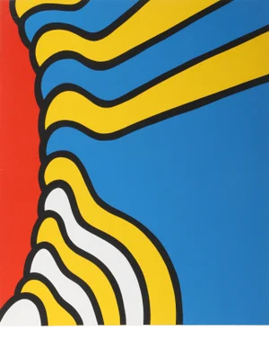 Nicholas Krushenick, Minneapolis Institute of Art 50th Anniversary Poster