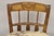 Antique Italian Neoclassical Style Carved Arrow Walnut Low Boudoir Slipper Chair For Sale - Image 4 of 12