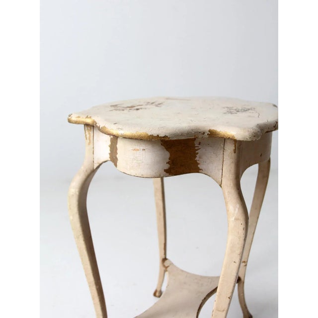 Early 20th Century Antique French Provincial Side Table For Sale - Image 5 of 13