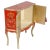 Antique Gold Leaf & Red Lacquer Sideboard from Fratelli Ugolini For Sale - Image 4 of 10