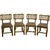 Mid Century Rattan Bamboo John Wisner Dining Chairs by Ficks Reed - Set of 4 For Sale - Image 9 of 9