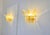 Sconce Palmette- Double Color – Clear and Amber Glass For Sale - Image 10 of 10