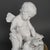 Large Antique Biscuit Sculpture with Gilded Bronze Frame, 1800s For Sale - Image 9 of 10