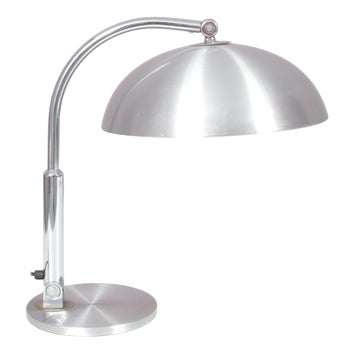 Bauhaus Style Desk Lamp by H. Busquet for Hala, Netherlands, 1950s For Sale